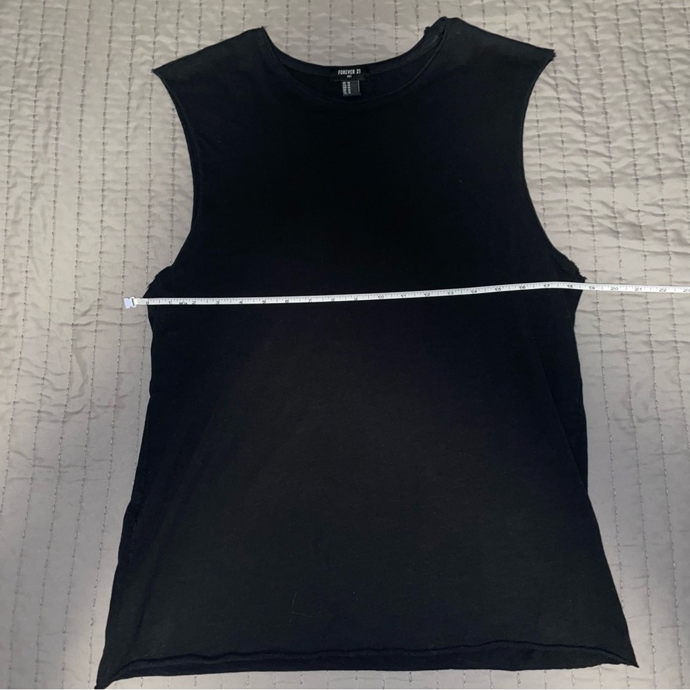 Forever 21 Black Muscle Tee